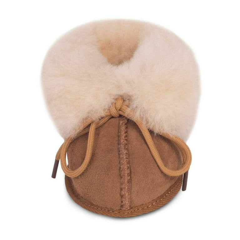 Cloud Nine Sheepskin Baby Booties Soft Sole - Main Image