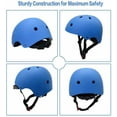 thumbnail image 3 of Kids Youth Bicycle Helmet Classic 1.0 Sports Skateboard Motorcycle 3-13 Old Blue-S-Code （48-52cm）, 3 of 7