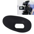 thumbnail image 1 of Camera Eyepiece Eyeshade, Easy To Install Impact Proof Oval Camera Viewfinder Eyecup  for AX100 AX700 NX200, 1 of 7