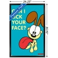 thumbnail image 3 of Garfield - Odie Face Lick Wall Poster, 22.375" x 34" Framed, 3 of 5