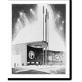 thumbnail image 2 of Historic Framed Print, Food Focal Exhibit hall, N.Y. World's Fair, 17-7/8" x 21-7/8", 2 of 9