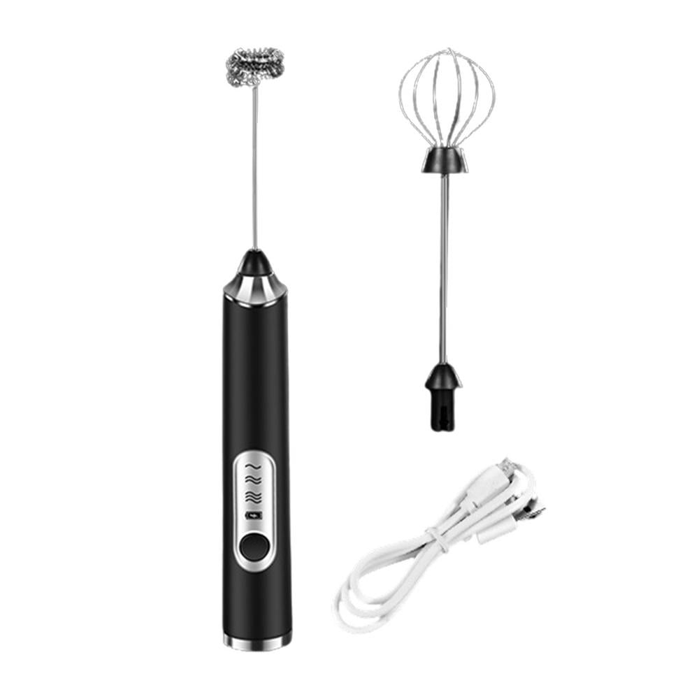 Fovolat Milk Frother Coffee Foam Maker Whisk Blender for Drinks,USB
