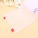thumbnail image 2 of Caja de almacenamiento transparente Clear Plastic Document Archip File de llenado Portes de almacenamiento de ducomentes portátiles con hebilla roja, 2 of 6