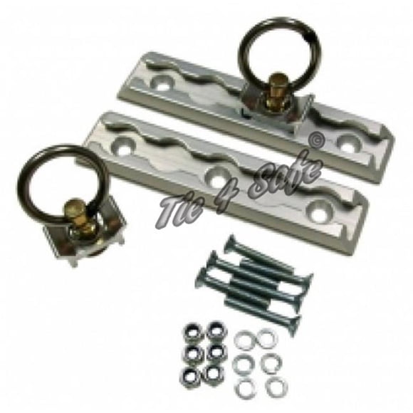 Tie 4 Safe PT06K-2LR01-2C 1.75 in. Aluminum L Track Fittings