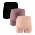 thumbnail image 5 of Women's Maternity Over the Bump Support Shorts Panties for Dresses,Middle Waisted Mid-Thigh,Belly Support Seamless Pregnancy Underwear, 5 of 8