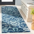 thumbnail image 2 of SAFAVIEH Anatolia Jamaar Floral Runner Rug, Navy, 2'3" x 8', 2 of 7