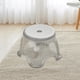 thumbnail image 1 of Taburete escalonado para niños, ergonómico, antideslizante, multiusos, taburete para cambiar zapatos para baño Gris Medio BLESIY taburetes pequeños, 1 of 8