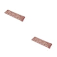 thumbnail image 2 of Camino de Fieltro Cateissary Mantel Individual Rectangular 2Conjunto Café, 2 of 6