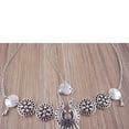 thumbnail image 5 of Kiplyki Women Bohemian Ethnic Style Vintage Carved Water Drop Tassel Chain Headdress, 5 of 8