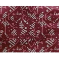 thumbnail image 4 of oneOone Georgette Viscose Fabric Abstract Block Print Fabric By Yard 42 Inch Wide, 4 of 4