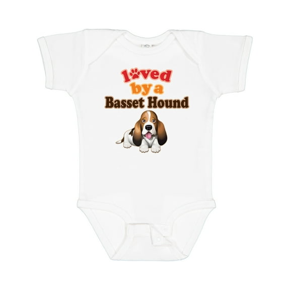 Inktastic Basset Hound Dog Lover Boys or Girls Baby Bodysuit