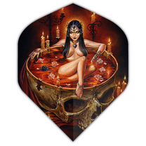 3 Sets (9 Flights) Pentathlon ALCHEMY Standard Bloodbath Ex-Tough Dart Flights