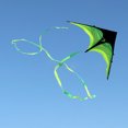 thumbnail image 3 of Cometa triangular de 1,6 m, cometa en forma de pájaro con cola de 10 m para exteriores (cola de 10 m) Ndcxsfigh libre de BPA, 3 of 9