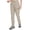 Khaki, variant on Women's Lightweight Zip Off Hiking Pants, Quick Dry UPF 50 with Zip Pockets for Travel Black Size S
