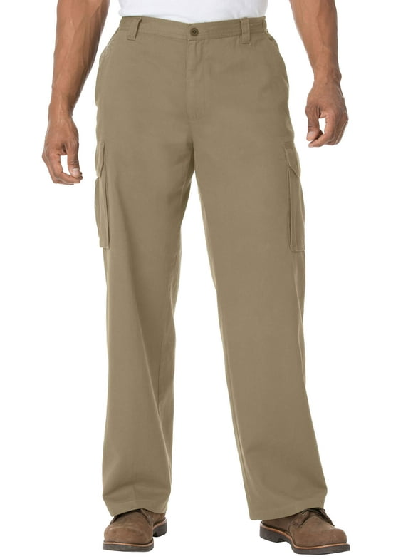 Mens Elastic Waist Pants Big And Tall