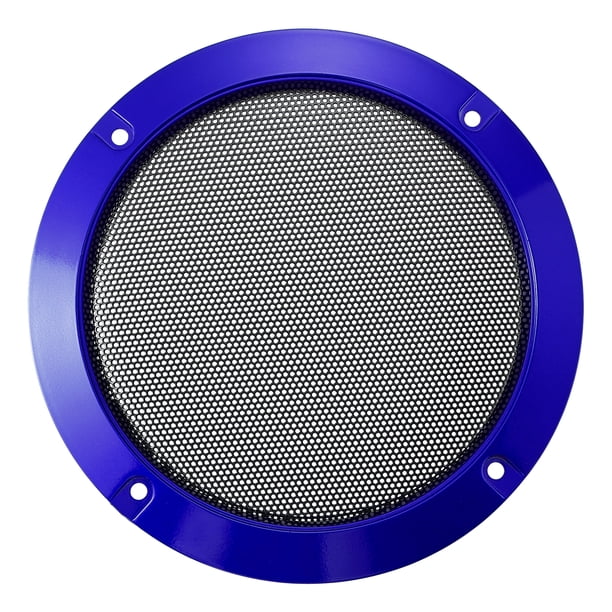 Coche Metal Audio Altavoz Parrilla Cubierta Malla Woofer Rejilla Azul 5 pulgadas