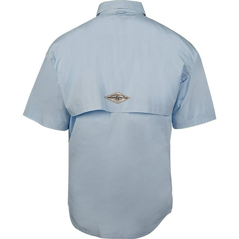 Hook & Tackle Gulfstream Short Sleeve - CO - Ice Blue 1013S XL 