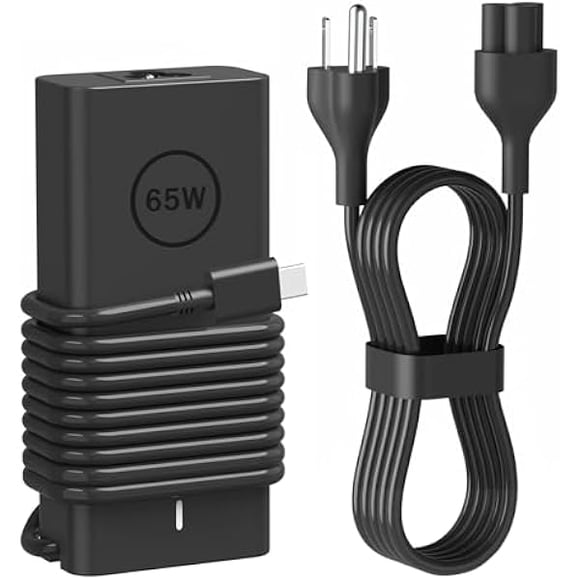 ccwonima 65W USB C Laptop Charger Compatible with Dell Laptop Charger for Latitude 5420 5450 5520 5530 5540 5550 7420 and XPS 13 Chromebook 3100 Computer Type C Fast Power Adapter