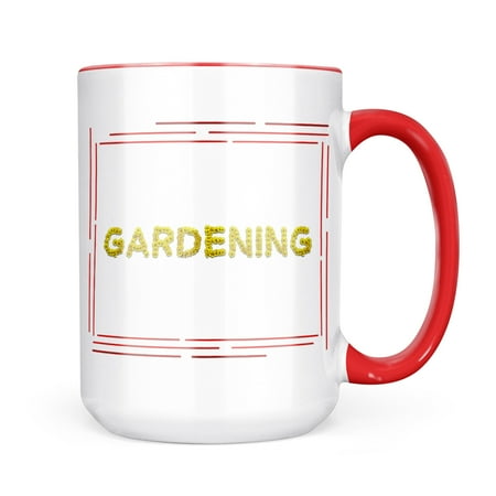 

Neonblond Gardening Yellow Flowers Garden Mug gift for Coffee Tea lovers