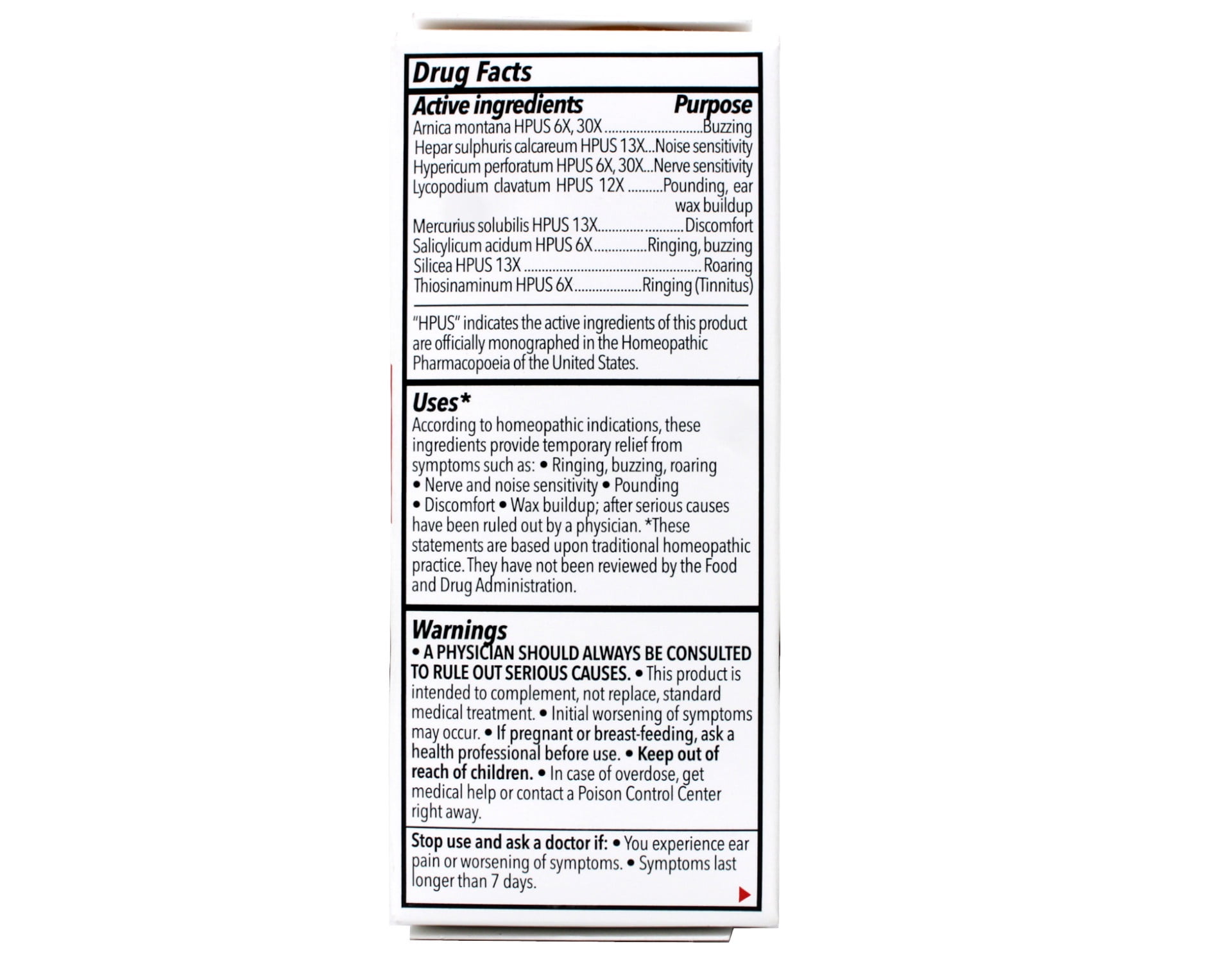 3 Pack - TRP Natural Ears Ring Relief for Tinnitus Symptoms, Fast Dissolving Tablets, 70 count