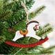 thumbnail image 2 of Mini adorno navideño de resina con forma de caballo: material de madera, diseño intrincado, coleccionable duradero, versátil para exhibir en el árbol de Navidad o la repisa de la chimenea, regalo..., 2 of 6