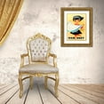 thumbnail image 3 of Vintage Apple Collection 11x14 Gold Ornate Wood Framed with Double Matting Museum Art Print Titled - Tablecloth Girl, 3 of 4