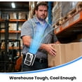 thumbnail image 3 of W & O Portable Handheld Fan, Rechargeable Mini Turbo Fan with 3 Speed Settings, Hands-Free Lanyard Fan, USB-C Personal Cooling Fan for Travel, Outdoor Activities and Summer Use - White, 3 of 8