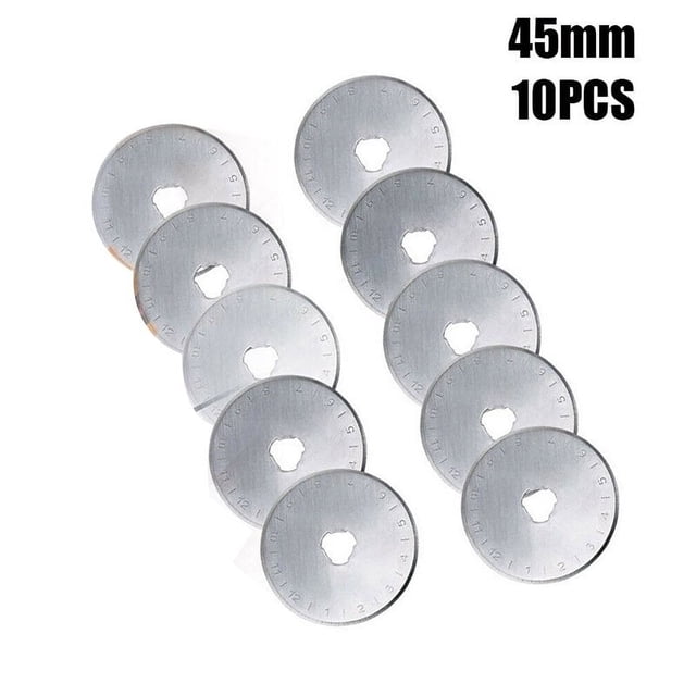 10pcs 28mm Blades for Cloth Rotary Cutter Patchworks Roller Wheel Cutter DIY Sewing Accessories