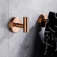 thumbnail image 4 of Stainless Steel Bathroom Hooks, Heavy Duty Coat Hooks for Kitchen, Living Room, Hotel, 2 Pack, 4 of 5