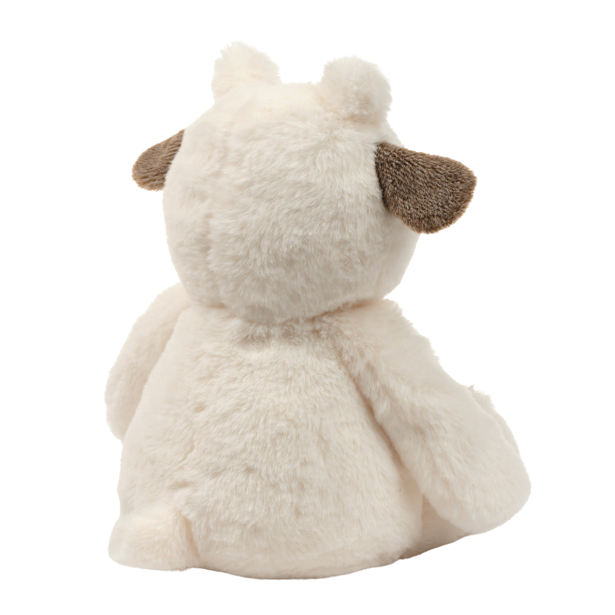 Bedtime Originals Farmyard Friends Plush Cow Stuffed Animal Toy - Milkshake