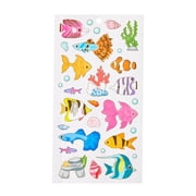 Hello Hobby Multicolor Fish Designer Stickers, 30 Count