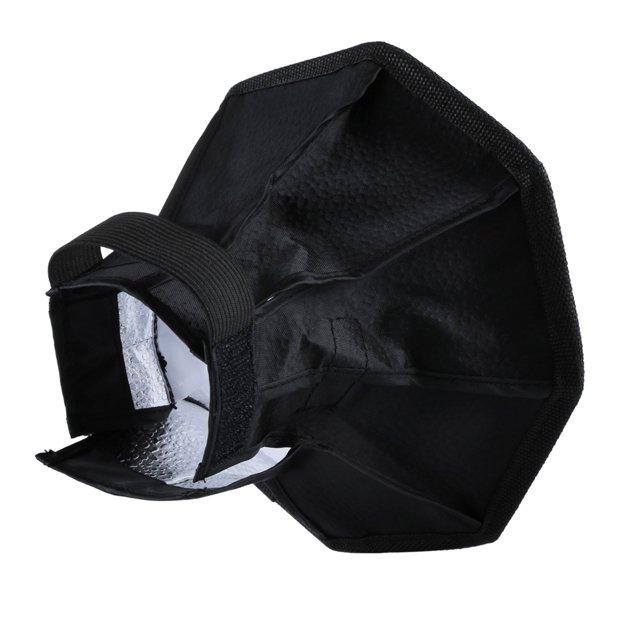 Portable Soft Flash Light Diffuser Softbox Elastic Band, Harsh Shadow Reduction for Outdoor Photography