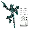 thumbnail image 4 of DIY Articulated Robot Model Kit - Mechanical Engineering Building Toys for Teens Adults, Stress Relief Fidget Toys, Collectible Figure Ornament, 4 of 8