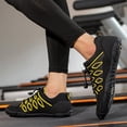 thumbnail image 4 of Fsqjgq Chaussures de Course pour Hommes Espadrilles de Sport Mode en Maille Antidérapantes Chaussures d'Entraînement Espadrilles de Randonnée en Plein Air, 4 of 9