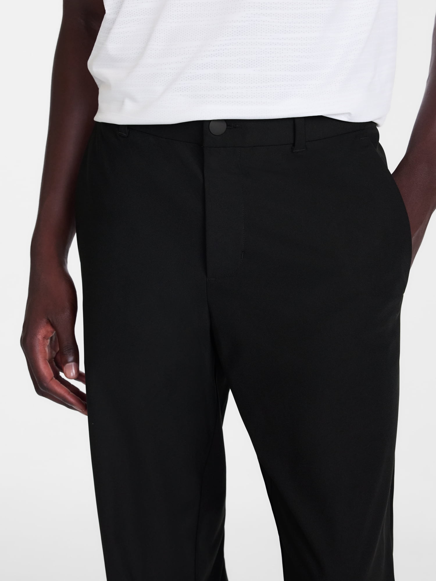 Avia Men's and Big Men's Hybrid Flex Tricot Pants, 31" Inseam, Sizes 30-44