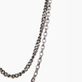 thumbnail image 2 of Trousers Chain Pocket Chain Stylish Double Strip Trousers Chain Jeans Pant Chain Accessory for Men (Black), 2 of 6