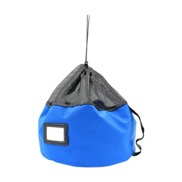 Luzkey RV Hose Storage Bag RV Hose Bag Large Capacity Breathable RV Accessories Tool Storage Pouch for Hoses Tools Electrical Cords Blue