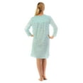 thumbnail image 2 of Casual Nights Women's Long Sleeve Floral Embroidered Night Gown, 2 of 4