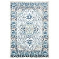 thumbnail image 4 of SAFAVIEH Aria Hartley Floral Bordered Area Rug, Ivory/Navy, 5'1" x 7'6", 4 of 10
