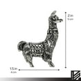 thumbnail image 3 of Charming Pewter Llama Ring Holder Tray - Perfect for Jewelry Organization and Display, 3 of 3