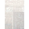 thumbnail image 5 of Pasargad Home Transitional 120" x 161" Hand-Knotted Wool Area Rug in Silver/Blue, 5 of 7