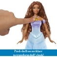 thumbnail image 4 of Disney The Little Mermaid Transforming Ariel Fashion Doll, Switch from Human to Mermaid, 4 of 7