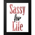 thumbnail image 2 of Prime, Marcus 19x24 Black Modern Framed Museum Art Print Titled - Sassy For Life, 2 of 5