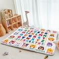 thumbnail image 3 of Beavtaens Baby Play Mat, Thickened Playmat Fits 71" x 59" Playpen, Upgraded Non-Slip, Soft for Infants, Beige Animals, 3 of 9