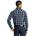 thumbnail image 2 of Port Authority W670 Everyday Plaid Shirt, True Navy, 3XL, 2 of 5