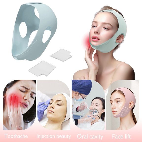 Ice Pack Wisdom Teeth Extraction Cold Pack Face Lift Small V Face Bandage Face Lift Gadget Beauty Removal Pen Cleansing Milk for Face head Quartz Roller Face Washer Brush Face Scrub Brush