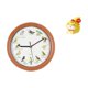 thumbnail image 1 of Reloj Con Canto De Pájaro Y Figura De Serpiente De Dibujos Animados, Adorno Decorativo De Pared Y Mesa Para Cocina, Hogar, Oficina, Dormitorio, Regalo De Decoración., 1 of 8