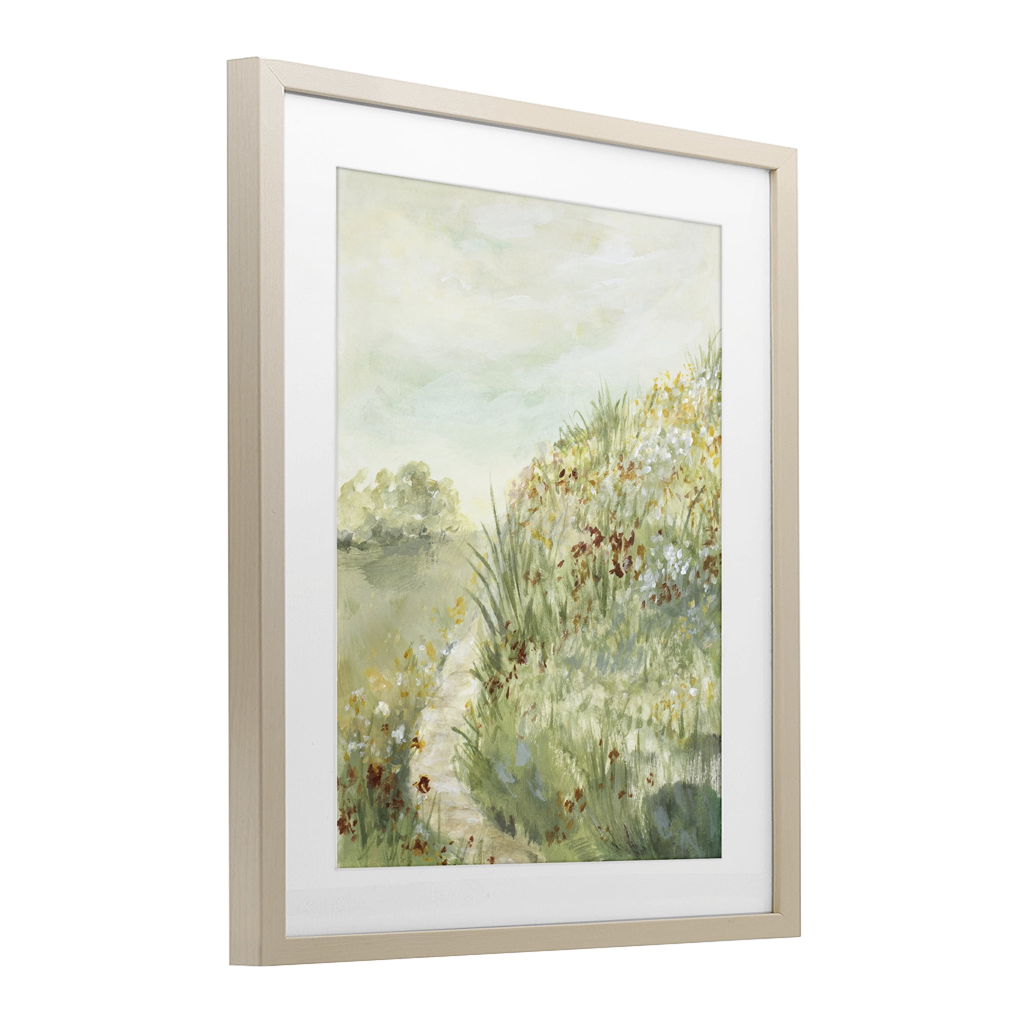 Stupell Industries Hilltop Blooms & Winding Trail Birch Framed Print Under Glass, design by Lanie Loreth