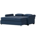 Serta Haiden Sofa Sleeper, Navy Blue Fabric