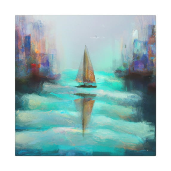 Aboard the Open Sea - Canvas